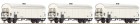 66114 Roco 3 Piece Set: Refrigerator cars